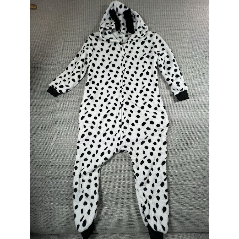 Dalmatian Dog Animal One Piece Costume Soft Fleece Unisex‎ Size 7/8 Years (130)